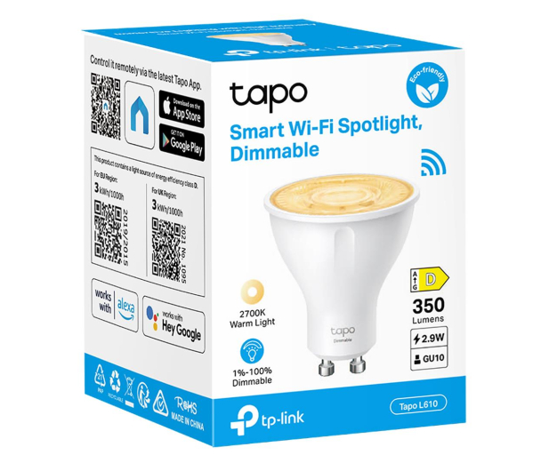 TP-LINK Tapo L610 z możliwością ściemniania Smart W-iFi - 1170588 - zdjęcie 2